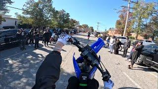 BALTIMORE BIKELIFE HONORS FALLEN LEGEND AT FUNERAL! * IN MEMORY OF KP  *