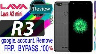 How to Lava R3 Remove google account bypass frp 1000 %