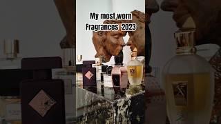  Most Worn Fragrances in 2023 #perfumereview #nichefragrances #winterfragrances #fragrancereview