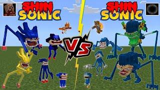 Shin Sonic VS New Shin Sonic [Detro]  [default_boi] Minecraft Addon