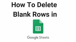 How To Delete Blank Rows in Google Sheets