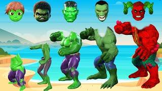 TEBAK GAMBAR TOP SUPERHERO | WRONG HEAD AVENGERS, MARVEL, IRON MAN, TEAM SPIDER MAN, EVOLUTION HULK