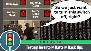 Traffic Signal Battery Back Up Testing