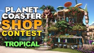 Planet Coaster: Tropical and Post Apocalyptic! Shop Contest Part 4: Tiki Chiki Tales