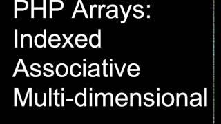 PHP Arrays