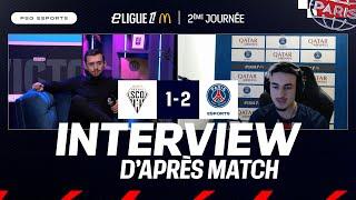 ️ 𝗜𝗡𝗧𝗘𝗥𝗩𝗜𝗘𝗪 d'après match avec Yaskow | #eLigue1McDonalds J2 