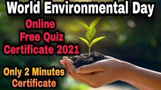 Free Government Certificate | Online Quiz Competition With Certificate | Online Quiz Certificate