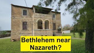 The biblical town of Bethlehem of Galilee - the story of the German Templar colony near Nazareth.