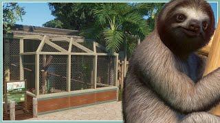 Brown-Throated Sloth Habitat | Planet Zoo Tropical Pack