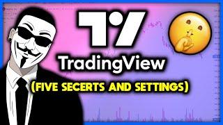 Five TradingView Tips, Tricks, & Settings YOU SHOULD LEARN TODAY!!!