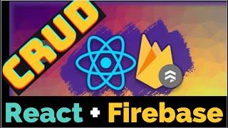 CRUD completo feito com ReactJS utilizando banco de dados Real Time do Firebase