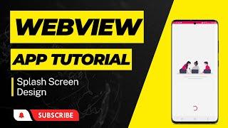 Webview in Android Studio - Create splash screen in java