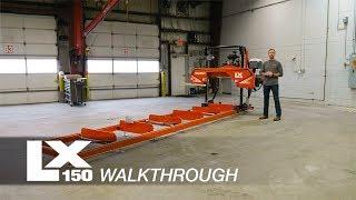 LX150 Twin Rail Portable Sawmill Walkthrough | Wood-Mizer