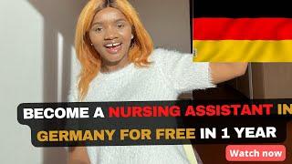 How to become a Nursing assistant ‍️in Germany for FREE | Ausbildung zum Pflegehelfer/rin