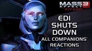 Mass Effect 3 Citadel DLC: EDI shuts down (all companions' reactions)