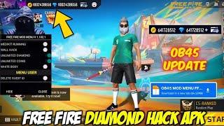 FREE FIRE NEW DIAMOND HACK  OB45 UPDATE NEW MOD MANU UNLIMITED DIAMONDS HACK FF LATEST VERSION APK