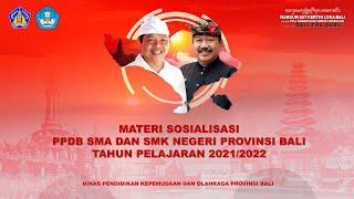 PPDB SMA/SMK NEGERI 2021 PROVINSI BALI