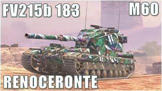 M60, Renoceronte & FV215b 183 ● WoT Blitz