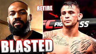 "This is it for me" - Dustin Poirier Looking to Retire...Delusional Jon Jones gets FLAMED