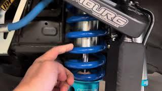 Camburg longtravel suspension and King shocks on this Toyota Tacoma.