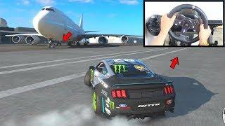 Forza Motorsport 7 Drifting Ford Mustang RTR (Steering Wheel + Shifter) Gameplay