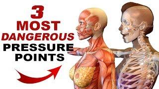3 MOST DANGEROUS Pressure Points for Self Defense