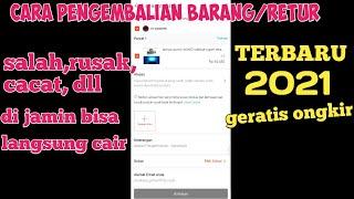 CARA PENGEMBALIAN BARANG/RETUR‼️DI APLIKASI SHOPEE||TERBARU 2021