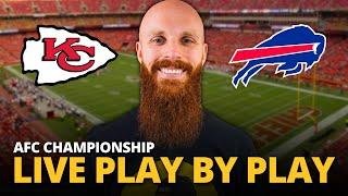 Bills vs Chiefs LIVE play by play reaction! | AFC Championship