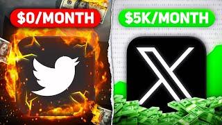 0  $5,000 in 30 Days on X: How to Make Money in 2024
