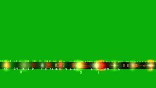 4K Green Screen Film Strip Background