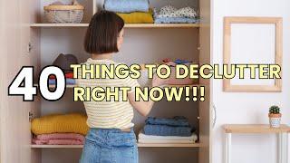 40 Things to Declutter That You’ve Probably Forgotten | Minimalist & Tidy Home