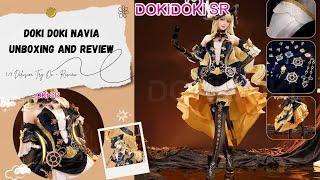 Doki Doki SR Navia Genshin Impact Cosplay Review + Try-On