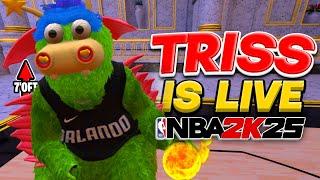 LIVE NOWNBA 2K25 ( STAGE ) ATTEMPTING 100 STREAKON 7'0FT POINT GOD WITH SUBS !discord !twitch