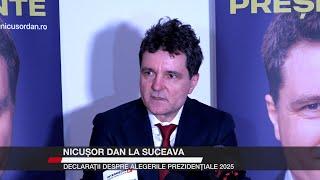 Nicușor Dan la Suceava: declarații despre alegerile prezidențiale 2025