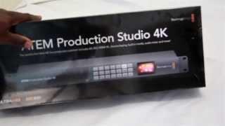 Blackmagic Design ATEM Production Studio 4K First Look