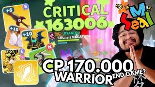 [REVIEW] CHAR WARRIOR END GAME CP 170.000 DAMAGE BESAR CRIT 160% !! SEAL M MOBILE