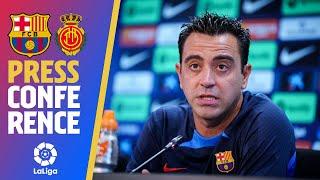  LIVESTREAM: XAVI PRESS CONFERENCE (BARÇA - MALLORCA)