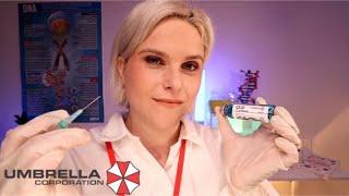 ASMR Umbrella Corporation T-Virus Trial: Check Up & Vaccine | Resident Evil RP