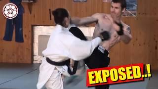 Untrained Challenger SHOCKS Female Karate Blackbelt... Useless for Self Defence?