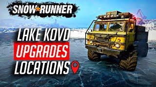 SnowRunner - Lake Kovd ALL 5 Upgrade Locations ( NEW DLC - "Search and Recover")
