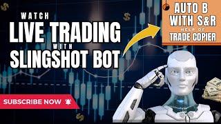 Automation Bot Perform Well in the NQ Market with help of Trade Copier | Slingshot Bot #ninjatrader8