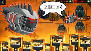  OPENING FACTORY BOXES / TESTING MEGA NIGHTMARE PHYSICAL VERSION!  ▏SUPER MECHS   ▏
