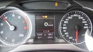 Audi A4 B8 2.0 TFSI Quattro s-tronic разгон 0-100