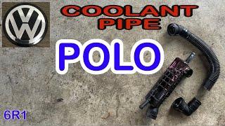 HOW TO REPLACED COOLANT PIPE VOLKSWAGEN POLO