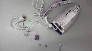 Disassembly of steam iron- stop motion