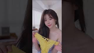 Judy Lookbook 쭈디 4K 세로룩북 직캠 어디서도 볼 수 없는 극락 미니원피스 룩북 명품바디ㅣUnderwear lookbookㅣglamourㅣ쭈디 2560p 60fps