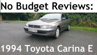 No Budget Reviews: 1994 Toyota Carina E 1.6 CD - Lloyd Vehicle Consulting