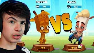 PACO vs PEPPER - Zooba Challenge