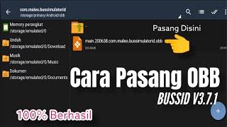 CARA PASANG OBB BUSSID V3.7.1 TERBARU || 100% BERHASIL