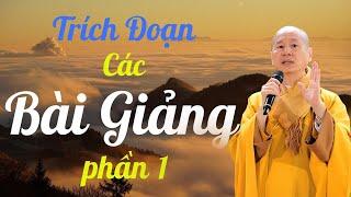 Tổng Hợp Trích Đoạn Các Bài Giảng Hay Của TT.TS. Thích Chân Quang | Phần 1